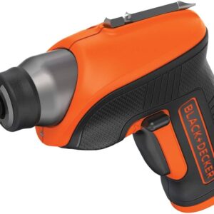 Black+decker 4V MAX Lithium-Ion Cordless Rechargeable Screwdriver with Charger