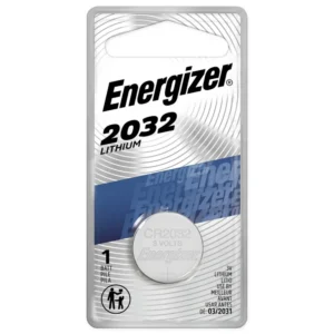 Energizer CR2032VP CR2032 Lithium Coin Battery (1 Pack, 3V)